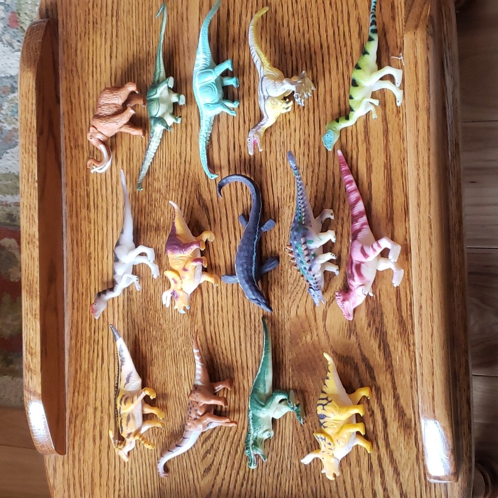 14 4" Dinosaur Toys - Picture 1 of 7